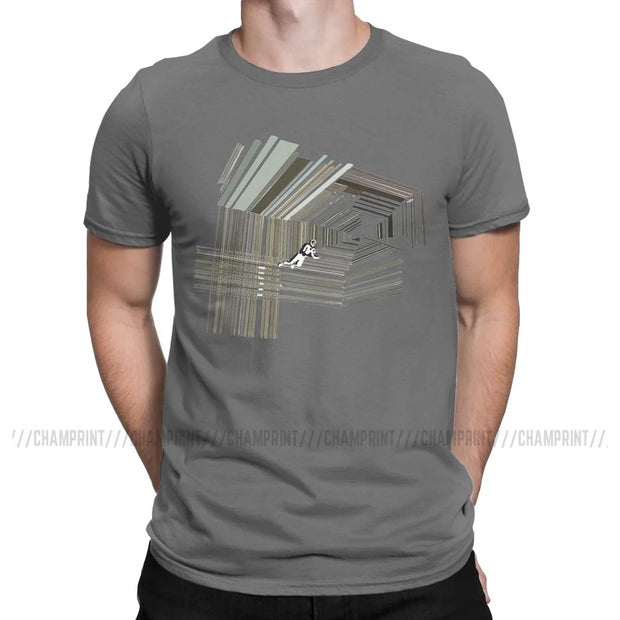 Interstellar T-Shirt Men Movie Film Funny Pure Cotton Tee Shirt Round Collar Short Sleeve T Shirt New Arrival Tops