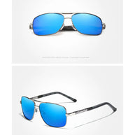 KINGSEVEN Aluminum Sunglasses Men/Women‘s Polarized UV400 Fashion Sunscreen Glasses Classical Driving Rectangle Business Eyewear