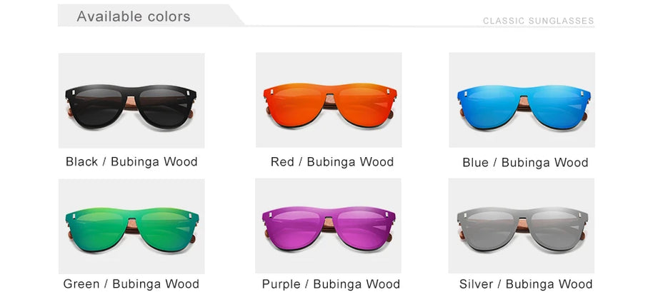 KINGSEVEN Brand Classical Wooden Sunglasses Men Retro Causal Polarized Rimless Women Glasses Anti-UV400 Wood Fashion Eyewear