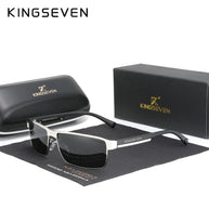 KINGSEVEN 2024 NEW Polarized Sunglasses Men Women Driving Square Eyewear Men's Sun Glasses Male Goggle UV400 Gafas De Sol