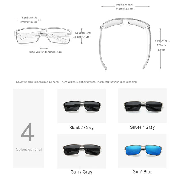KINGSEVEN 2024 NEW Polarized Sunglasses Men Women Driving Square Eyewear Men's Sun Glasses Male Goggle UV400 Gafas De Sol
