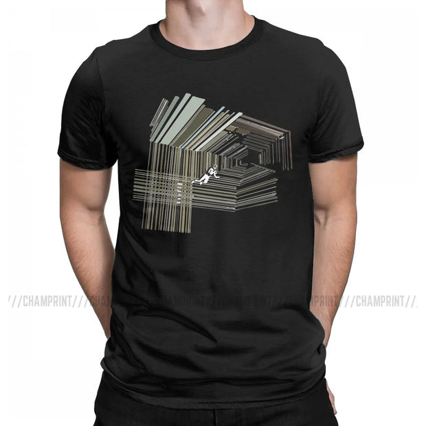 Interstellar T-Shirt Men Movie Film Funny Pure Cotton Tee Shirt Round Collar Short Sleeve T Shirt New Arrival Tops