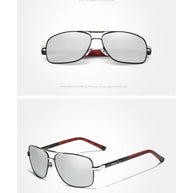 KINGSEVEN Aluminum Sunglasses Men/Women‘s Polarized UV400 Fashion Sunscreen Glasses Classical Driving Rectangle Business Eyewear