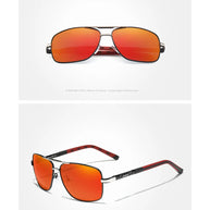 KINGSEVEN Aluminum Sunglasses Men/Women‘s Polarized UV400 Fashion Sunscreen Glasses Classical Driving Rectangle Business Eyewear