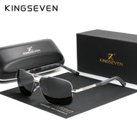 KINGSEVEN 2024 Aluminum Brand Pilot Polarized Sunglasses Men Women Fashion Frame Male Sun Glasses For Driving Oculos de sol