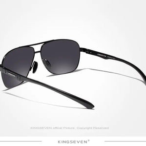 KINGSEVEN 2024 Brand Men Aluminum Sunglasses Polarized UV400 Mirror Male Eye Protection Glasses Women Men Oculos de sol Eyewear