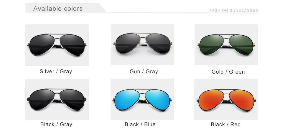 KINGSEVEN 2024 New Sunglasses For Men Design Aviation Alloy Full Frame Glasses HD Polarized UV400 Eye Protection Glasses Eyewear