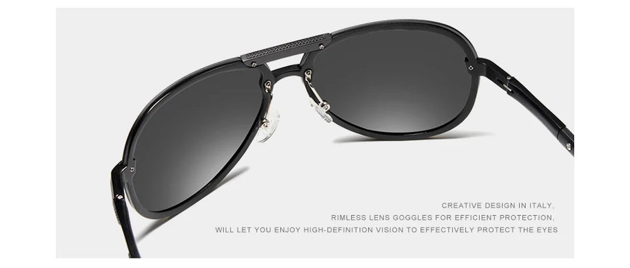 KINGSEVEN Original High Quality Polarized Sunglasses Men Women Pilot Driving Aluminum+TR90 Sun Glasses Goggle UV400