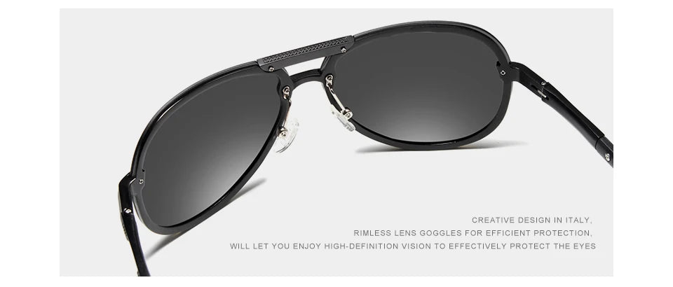 KINGSEVEN Original High Quality Polarized Sunglasses Men Women Pilot Driving Aluminum+TR90 Sun Glasses Goggle UV400