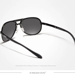 KINGSEVEN Original High Quality Polarized Sunglasses Men Women Pilot Driving Aluminum+TR90 Sun Glasses Goggle UV400