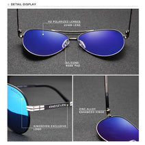 KINGSEVEN 2024 New Sunglasses For Men Design Aviation Alloy Full Frame Glasses HD Polarized UV400 Eye Protection Glasses Eyewear