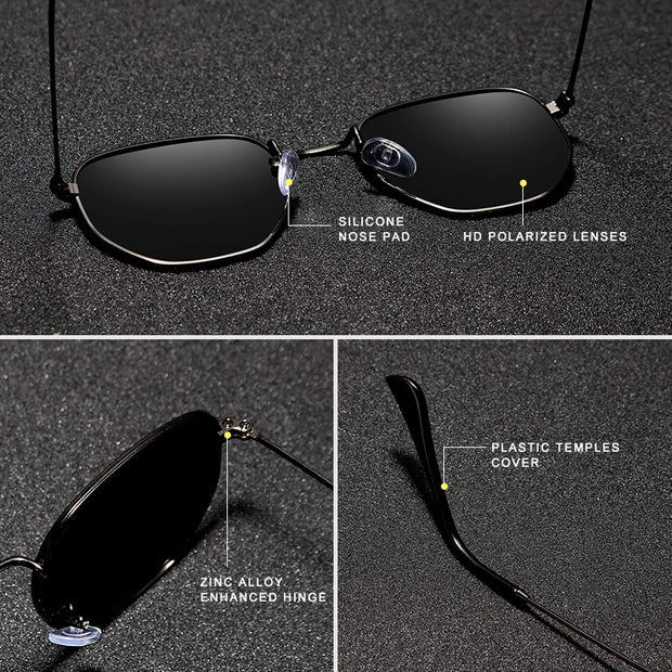 KINGSEVEN 2024 Round Sun glasses Female Retro Reflective Sunglasses Men Polarized Eyewear Oculos De Sol gafas  UV400 Protection