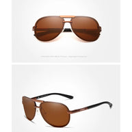 KINGSEVEN Original High Quality Polarized Sunglasses Men Women Pilot Driving Aluminum+TR90 Sun Glasses Goggle UV400