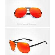 KINGSEVEN Original High Quality Polarized Sunglasses Men Women Pilot Driving Aluminum+TR90 Sun Glasses Goggle UV400
