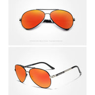 KINGSEVEN 2024 New Sunglasses For Men Design Aviation Alloy Full Frame Glasses HD Polarized UV400 Eye Protection Glasses Eyewear
