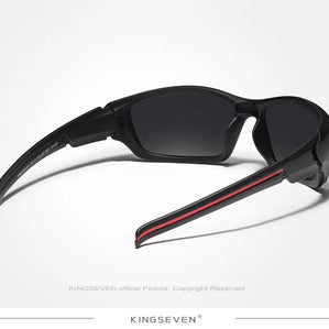 KINGSEVEN Fashion Polarized UV400 Sunglasses Men Cycling Luxury Brand Designer Vintage Driving Sun Glasses Goggles Shadow