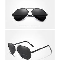 KINGSEVEN 2024 New Sunglasses For Men Design Aviation Alloy Full Frame Glasses HD Polarized UV400 Eye Protection Glasses Eyewear