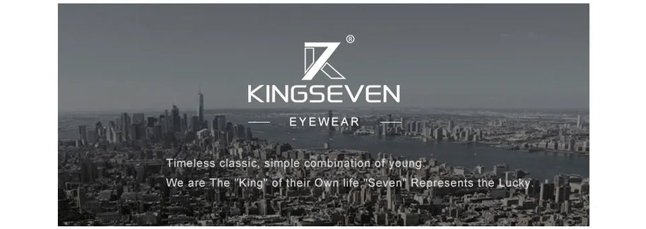 KINGSEVEN Fashion Polarized UV400 Sunglasses Men Cycling Luxury Brand Designer Vintage Driving Sun Glasses Goggles Shadow