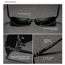 KINGSEVEN Vintage Retro Brand Designer Men Polarized Sunglasses Square Classic Men Shades Sun glasses UV400 N7088