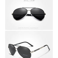 KINGSEVEN 2024 New Sunglasses For Men Design Aviation Alloy Full Frame Glasses HD Polarized UV400 Eye Protection Glasses Eyewear