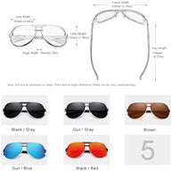 KINGSEVEN Original High Quality Polarized Sunglasses Men Women Pilot Driving Aluminum+TR90 Sun Glasses Goggle UV400