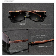 KINGSEVEN 2024 Brand Men Aluminum Sunglasses Polarized UV400 Mirror Male Eye Protection Glasses Women Men Oculos de sol Eyewear