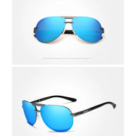 KINGSEVEN Original High Quality Polarized Sunglasses Men Women Pilot Driving Aluminum+TR90 Sun Glasses Goggle UV400