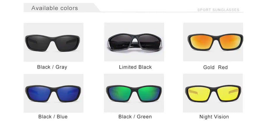 KINGSEVEN Fashion Polarized UV400 Sunglasses Men Cycling Luxury Brand Designer Vintage Driving Sun Glasses Goggles Shadow