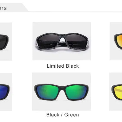 KINGSEVEN Fashion Polarized UV400 Sunglasses Men Cycling Luxury Brand Designer Vintage Driving Sun Glasses Goggles Shadow