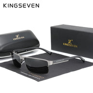 KINGSEVEN 2024 NEW Polarized Sunglasses Men Women Driving Square Eyewear Men's Sun Glasses Male Goggle UV400 Gafas De Sol