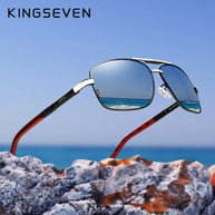 KINGSEVEN 2024 Aluminum Brand Pilot Polarized Sunglasses Men Women Fashion Frame Male Sun Glasses For Driving Oculos de sol