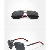 KINGSEVEN Aluminum Sunglasses Men/Women‘s Polarized UV400 Fashion Sunscreen Glasses Classical Driving Rectangle Business Eyewear
