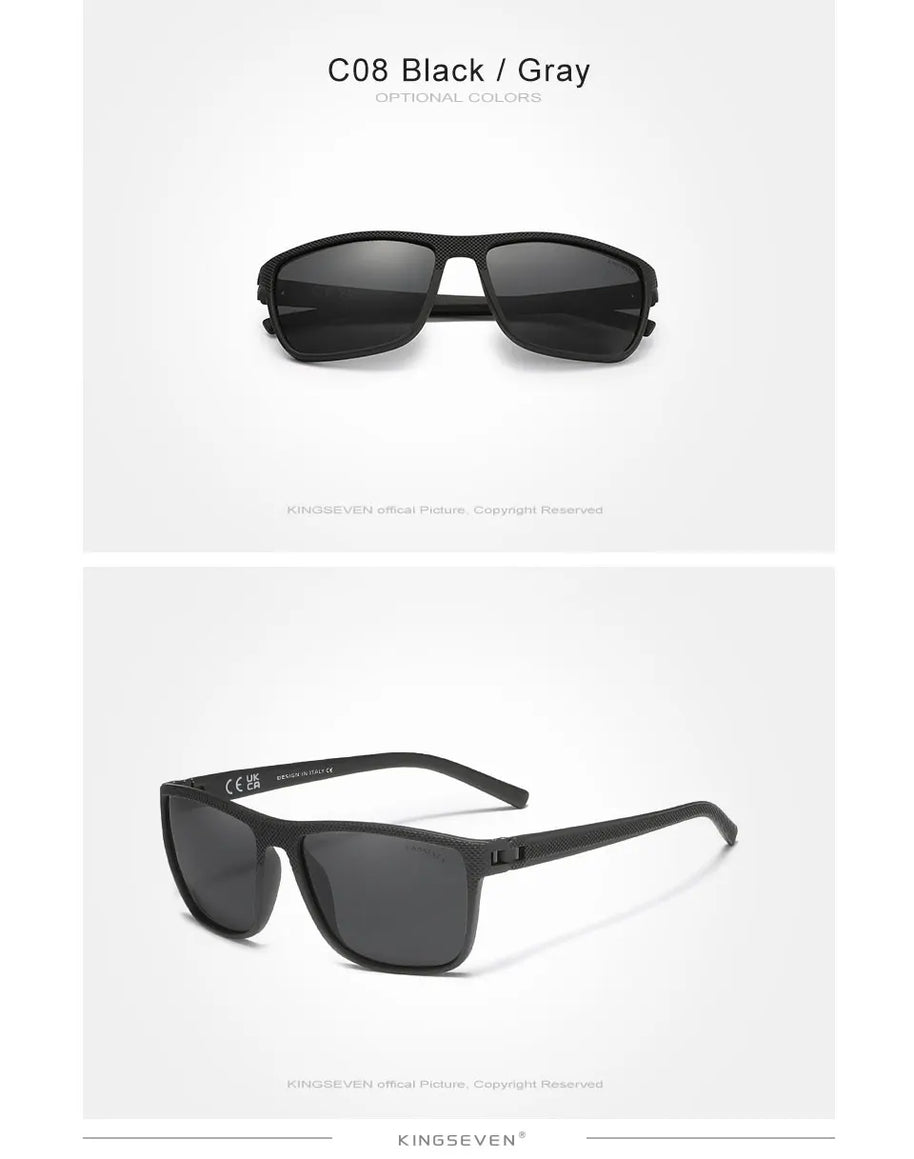 KINGSEVEN Polarized Sunglasses Women Driving Square Frame Sun Glasses sunglasses for Men NEW LC755 Outdoor Travel