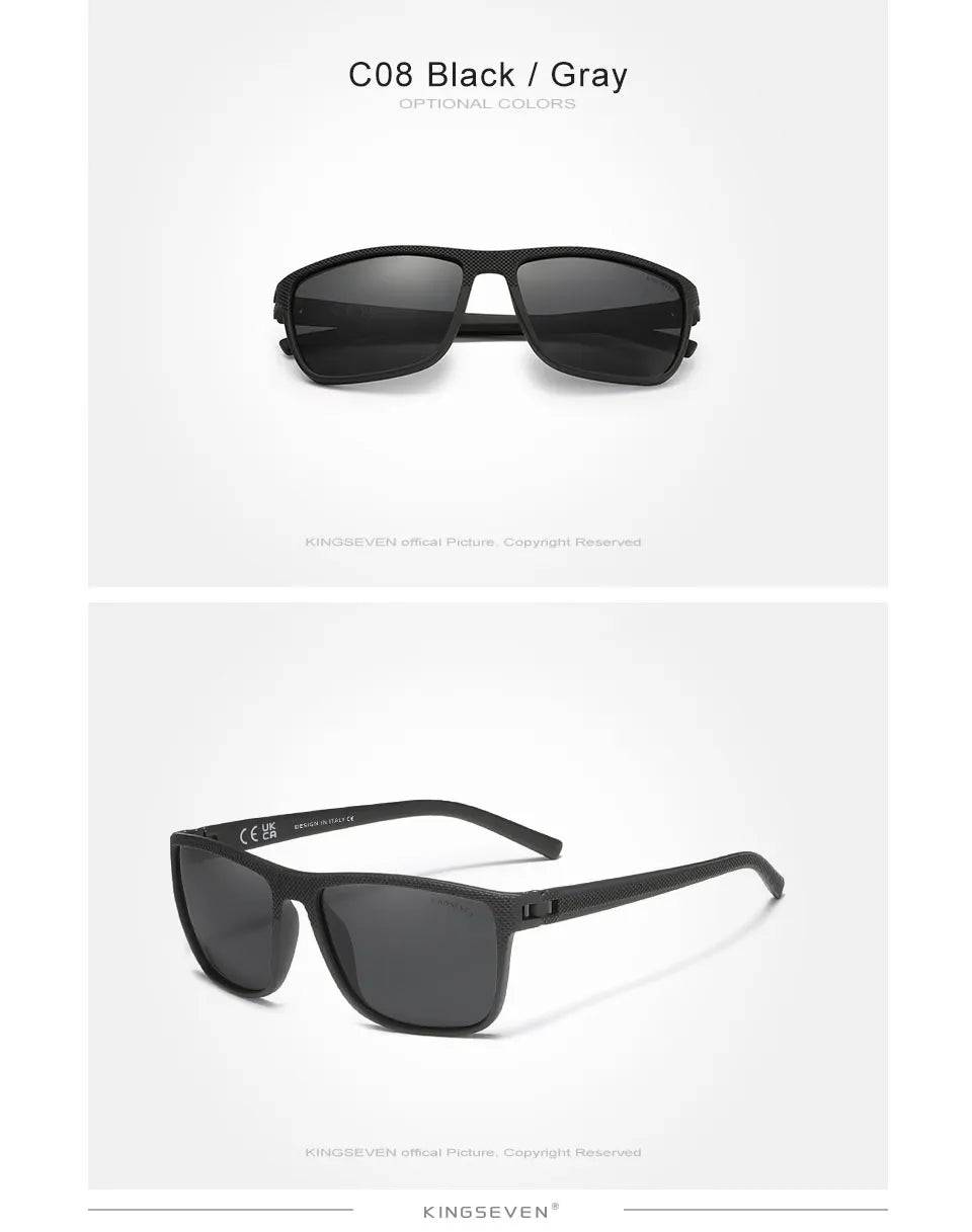 KINGSEVEN Polarized Sunglasses Women Driving Square Frame Sun Glasses sunglasses for Men NEW LC755 Outdoor Travel