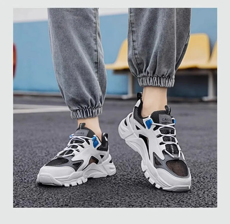 Mens Summer Sandals Breathable Sports Beach Shoes Outdoor Casual Slides for Teenagers TrendyLightweight Footwear New Design