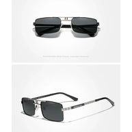 KINGSEVEN Original Fashion Polarized UV400 Sunglasses Vintage Rectangle Frame Men Women Driving Alloy Glasses Outdoor Eyewear
