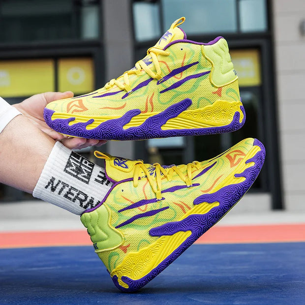 New Basketball Shoes Men Breathable Comfortable Sneakers Training Sports Basketball Sneakers Women Shoes