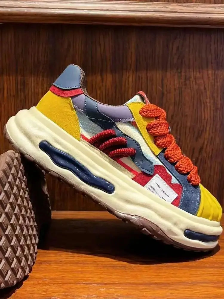 1 Pair of Sports and Casual Shoes, Breathable, Lightweight, Fashionable and Versatile, Suitable for Young People Who Like Sports