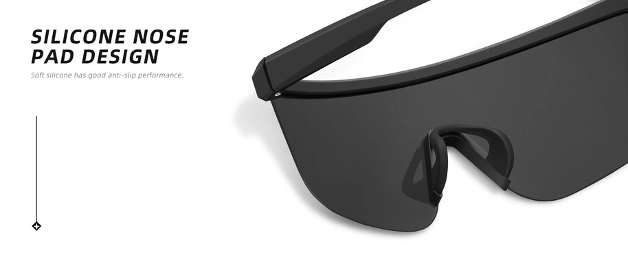 KINGSEVEN Brand Cycling Sunglasses Men Women Bicycle Glasses Climbing Anti-UV Bike Sports Large Frame