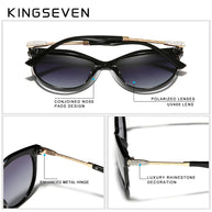 KINGSEVEN 2024 Polarized Women's Sunglasses Gradient Lens Luxury Sun glasses Brand Lentes de sol Mujer