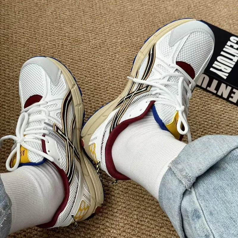 2025 Brand Casual Sneakers Man Fashion Platform Trainers Men Mesh Breathable Men Running Shoes High quality Designer Sneakers