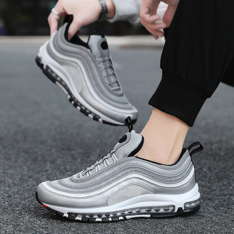 Man Walking Shoes Couple Footwear Thick Sole Brand Men Casual Shoes Fashion Sneakers Male Luxury Shoes Outdoor Sport Shoes