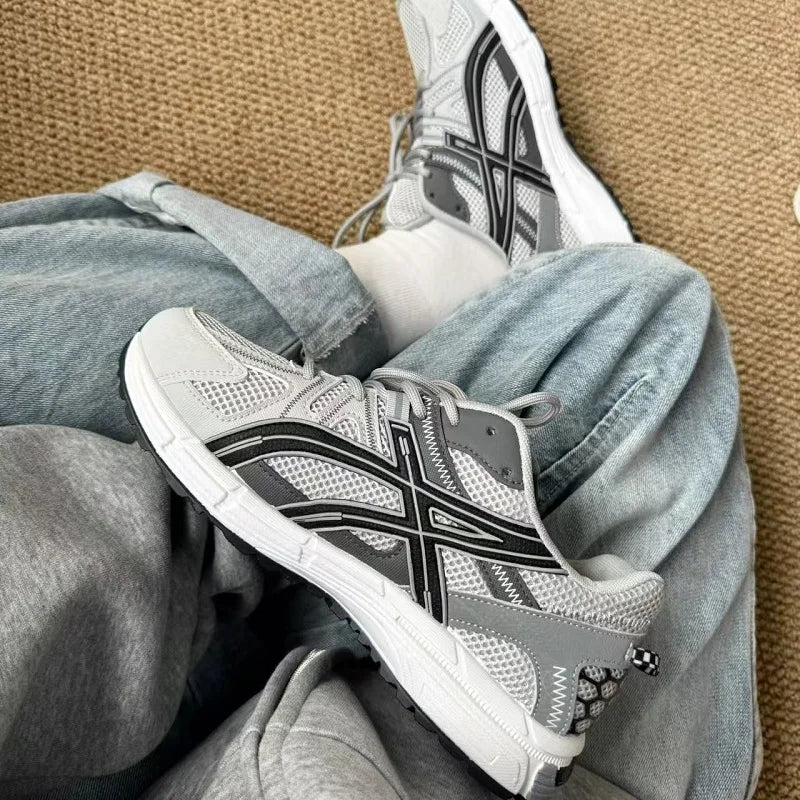 2025 Brand Casual Sneakers Man Fashion Platform Trainers Men Mesh Breathable Men Running Shoes High quality Designer Sneakers