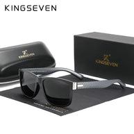 KINGSEVEN Sports Polarized Sunglasses Men Women UV400 Lens Retro Rectangle Fashion Square Frame Glasses Goggles Cycling Eyewear