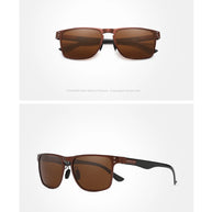 KINGSEVEN Luxury Aluminum Sunglassses For Men Retro Rectang Polarized UV400 Glasses Driving Sports Women New Fashion Accessory