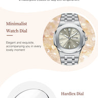 POEDAGAR Top Original Watch For Woman Luminous Date Week Square Ladies Watch Stainless Steel Quartz Women's Watches Female Reloj