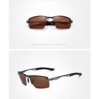 KINGSEVEN 2024 New Men's Polarized Sunglasses Aluminum Frame UV400 Sun Glasses Male Eyewear Driving Glasses