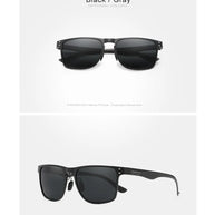 KINGSEVEN Luxury Aluminum Sunglassses For Men Retro Rectang Polarized UV400 Glasses Driving Sports Women New Fashion Accessory