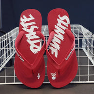 Flip-flops Men's Summer New Soft Sole Non-slip Flip-flops Youth Leisure Beach Sandals Sandalias De Fiesta Elegantes