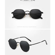 KINGSEVEN Brand Designer Sunglasses Alloy Round Frame Polarized UV400 Women Men Fashion Glassses Classic Anti-glare Eyewear
